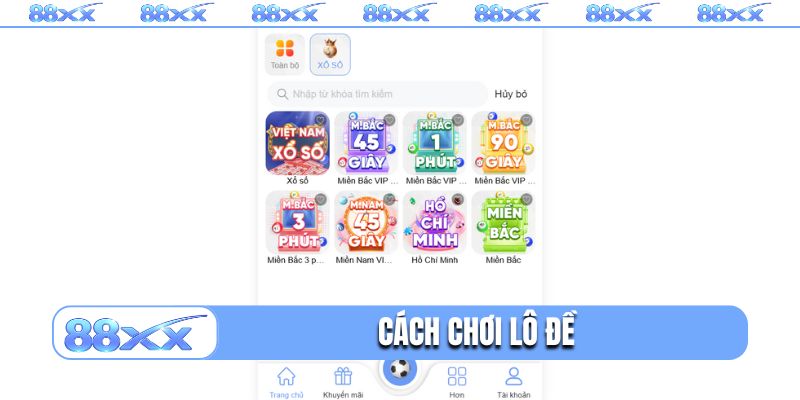 Cách chơi lô đề