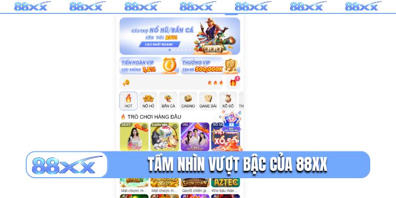 Tầm nhìn vượt bậc khẳng định vị thế số 1 của 88XX